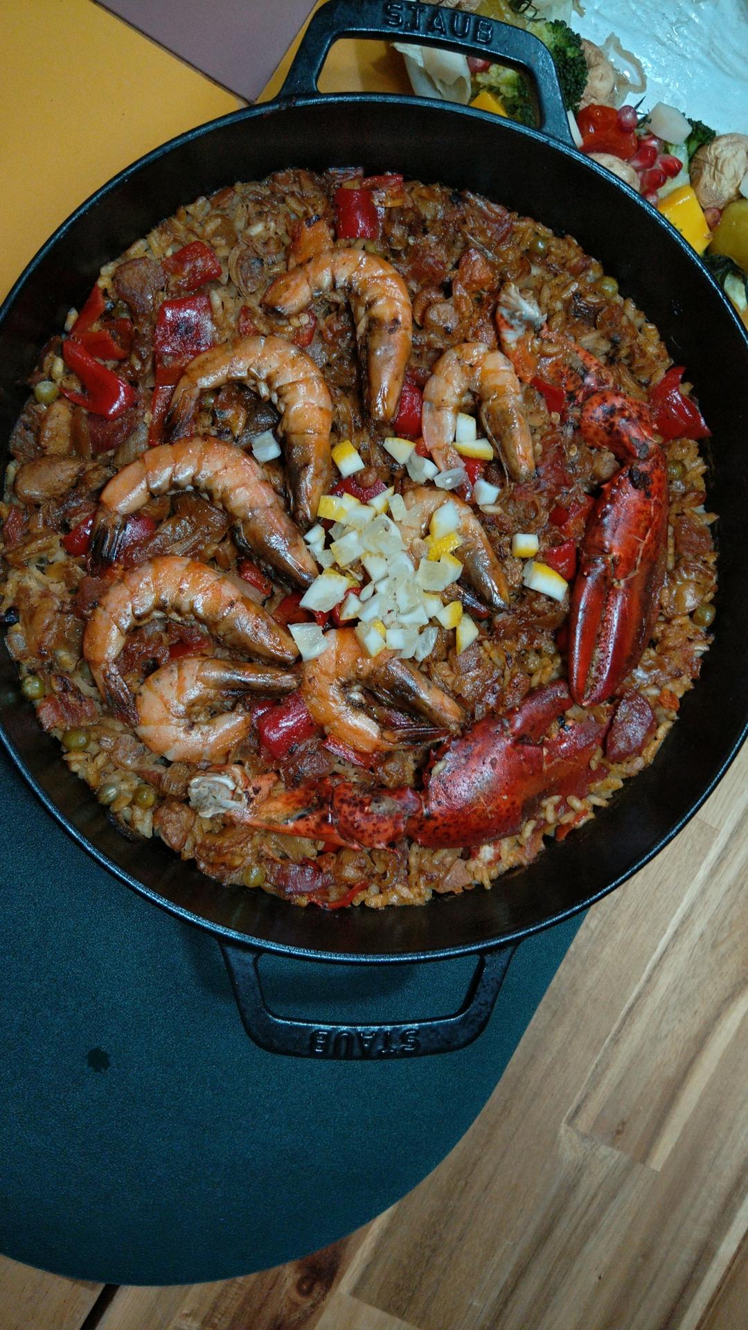 【0536】西班牙海鲜饭（paella） <302小厨房>