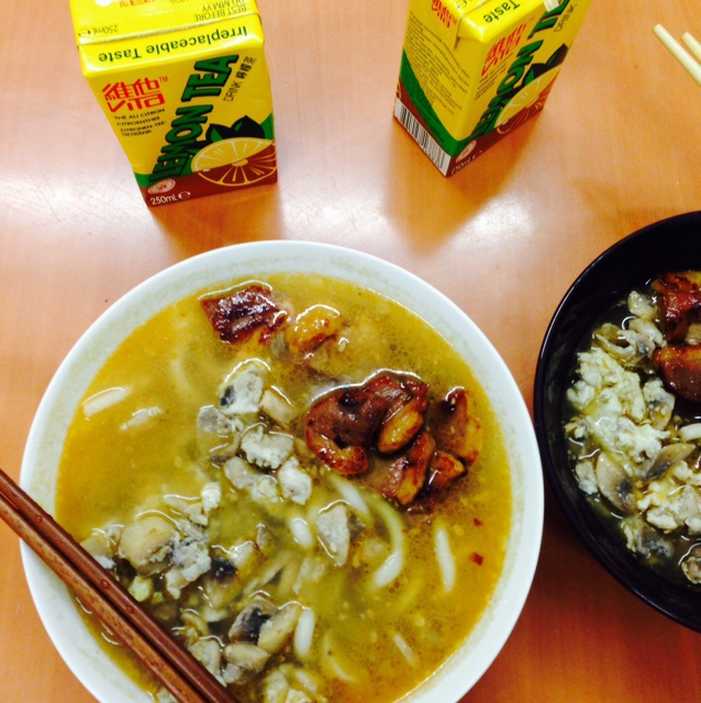 青菜香菇烤鸭面