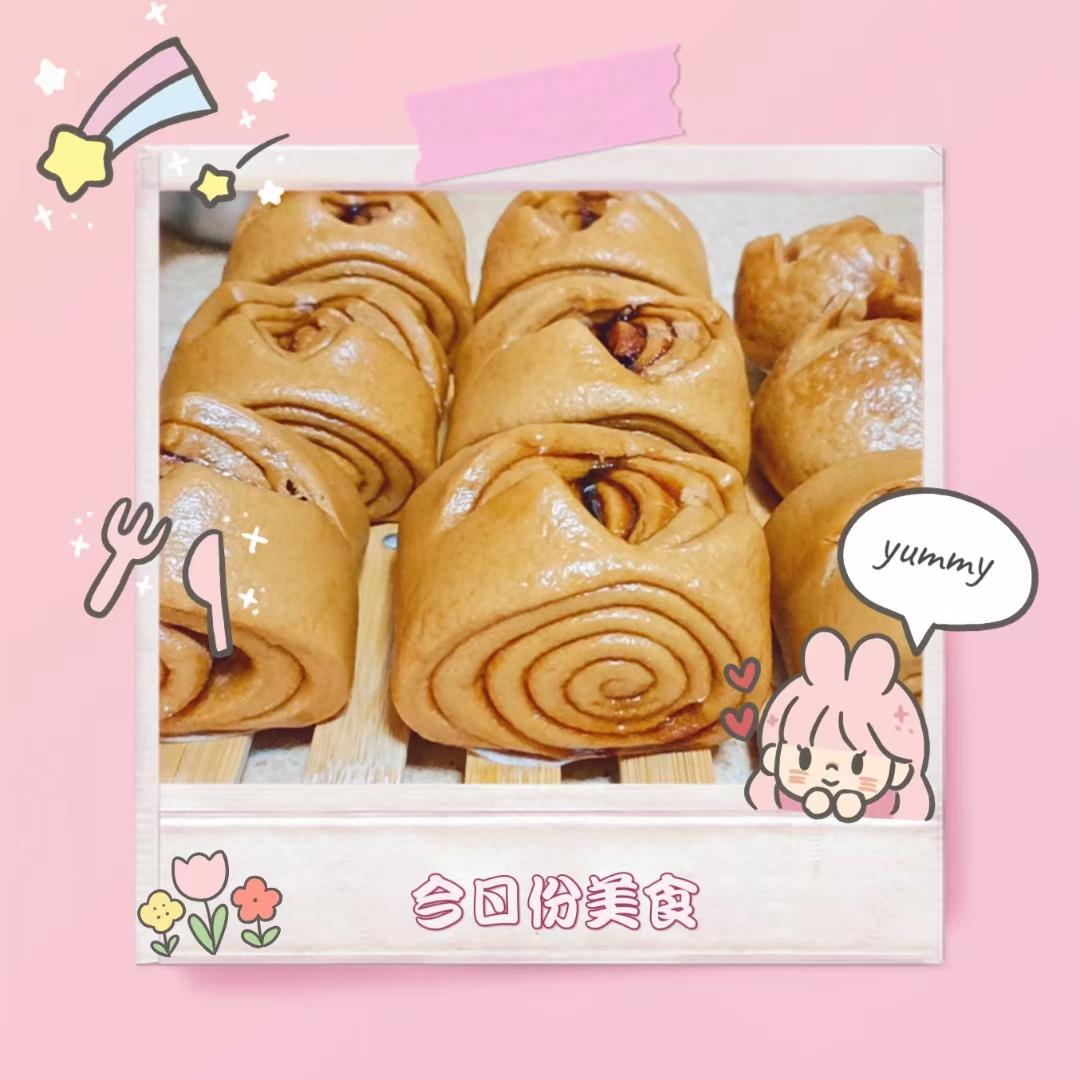 红糖手撕馒头（一次发酵）