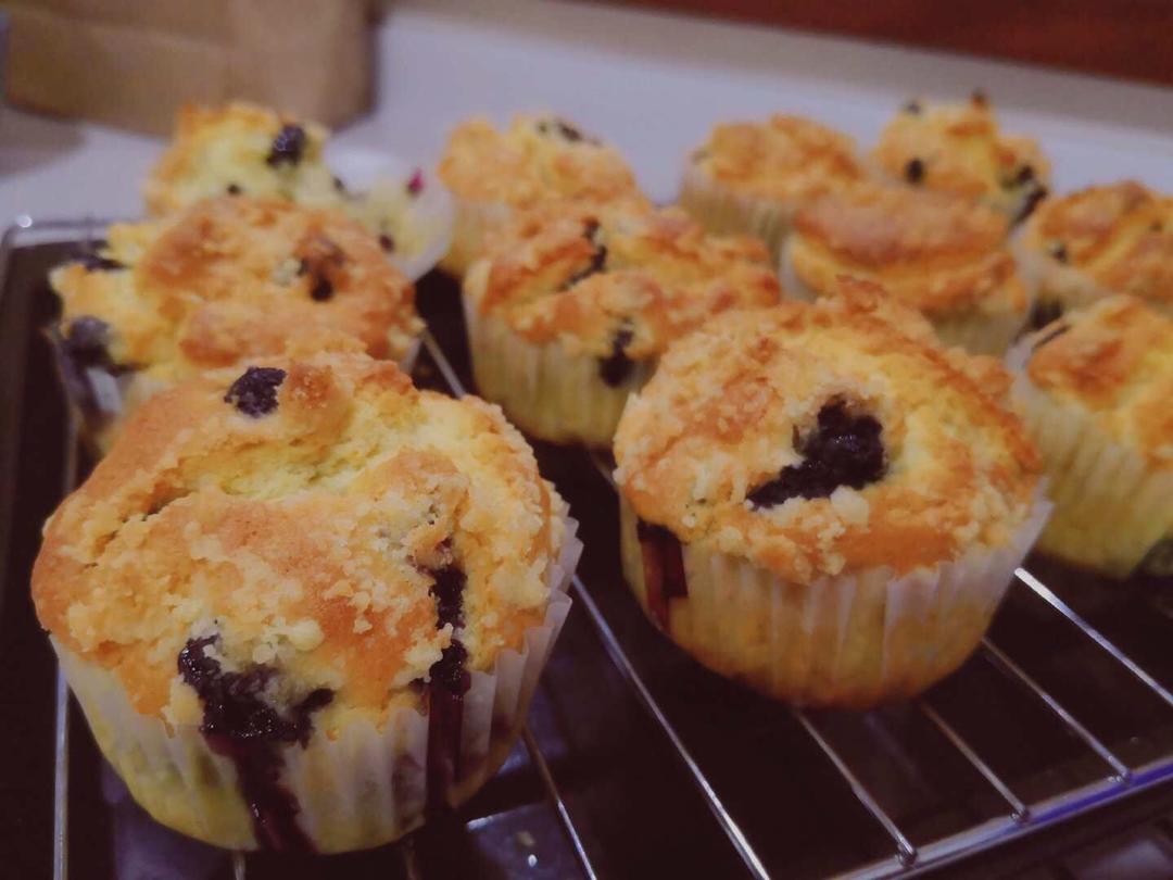 PH大师的金宝顶蓝莓马芬