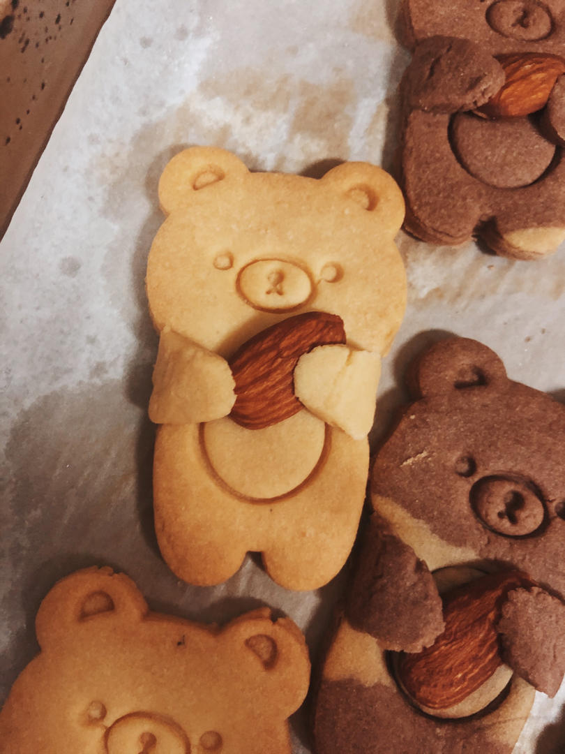 奶香造型曲奇【附曲奇平整、花纹明显小诀窍、可做糖霜饼干底】