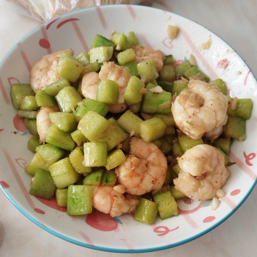 虾仁炒青瓜