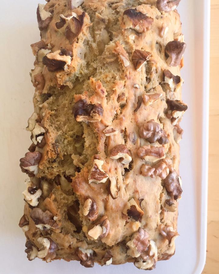 星巴克香蕉核桃蛋糕（starbucks banana walnut bread）