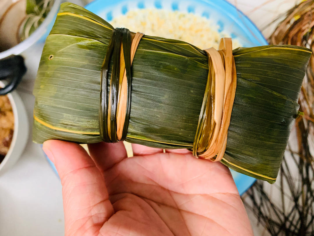 咸蛋黄肉粽
