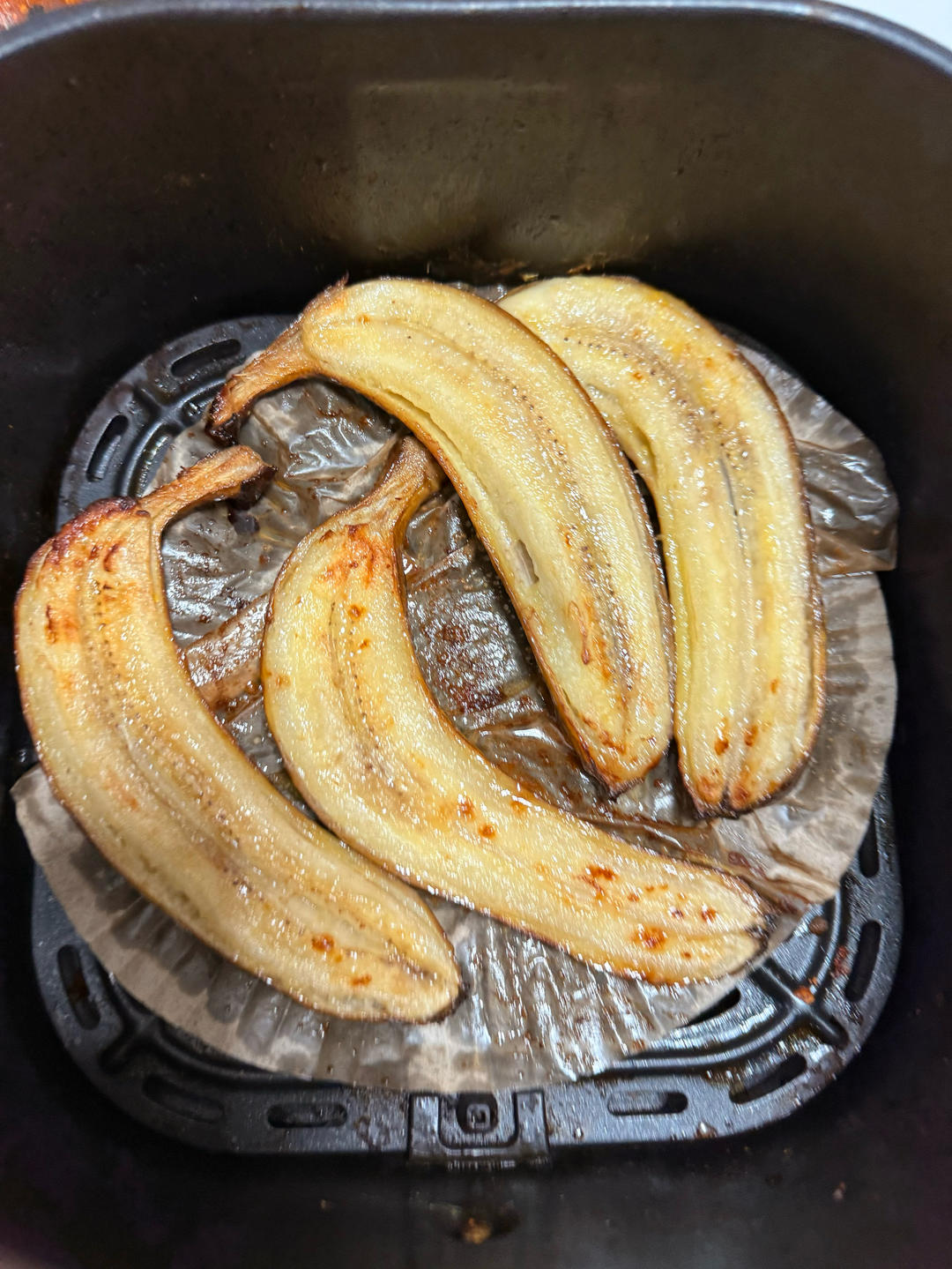 绝了❗️空气炸锅别闲置～超级好吃的烤香蕉