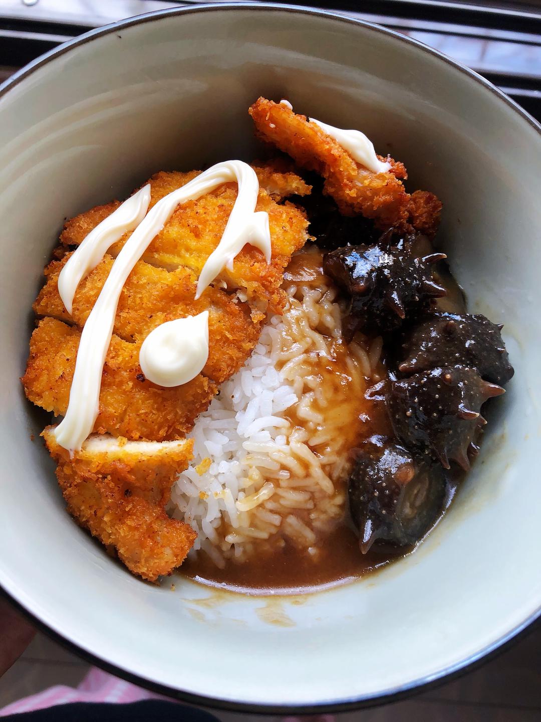 海参鸡排饭的做法