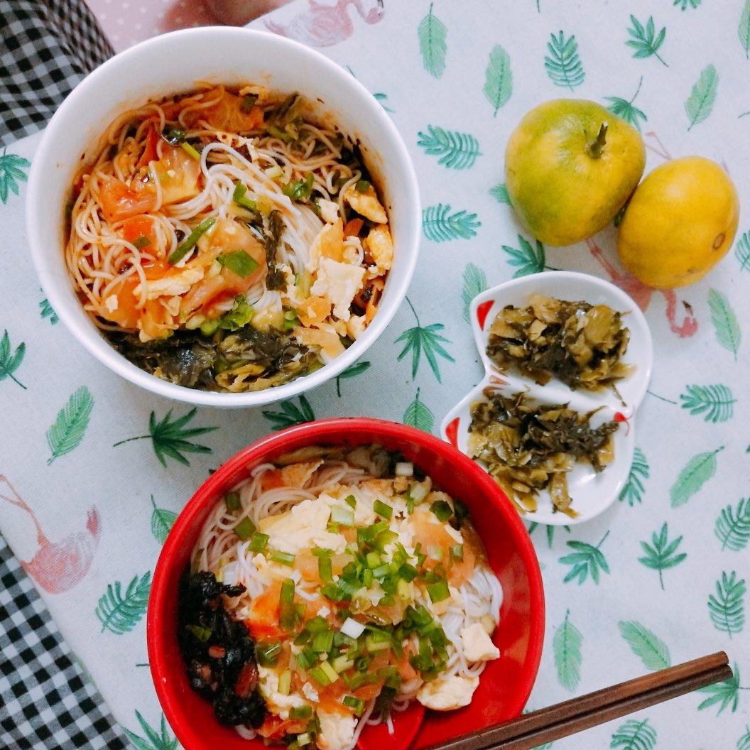 超级入味好吃的番茄鸡蛋面