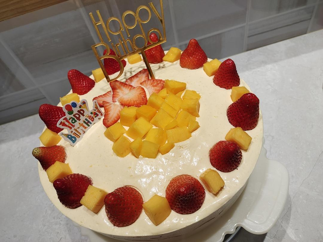 芒果牛奶慕斯10寸圆模