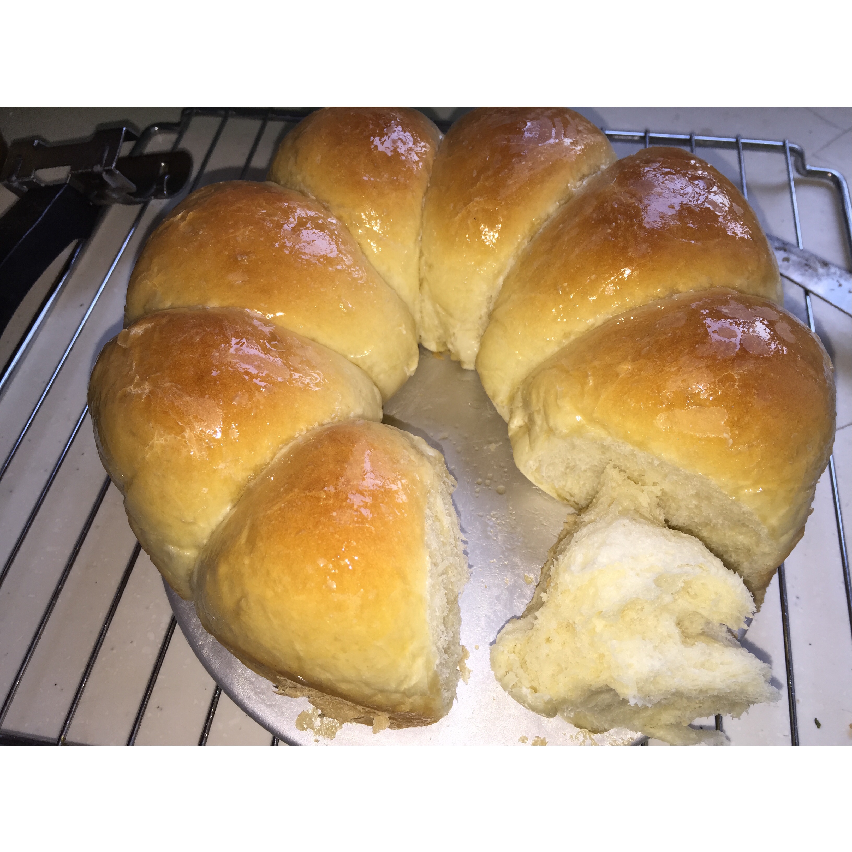 牛奶圆面包（爱和自由配方）