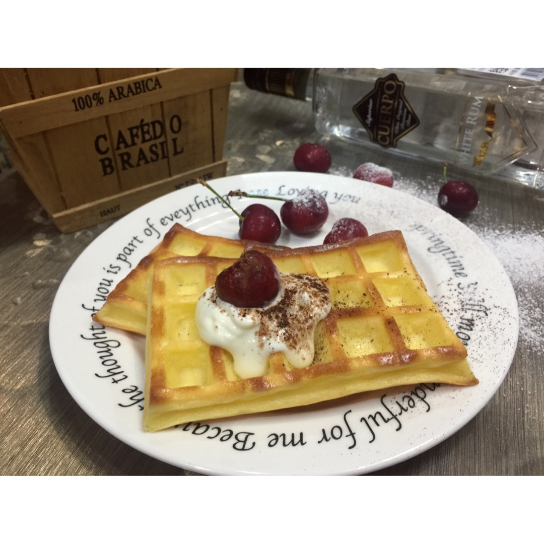 华夫饼（烤箱版    无泡打粉）