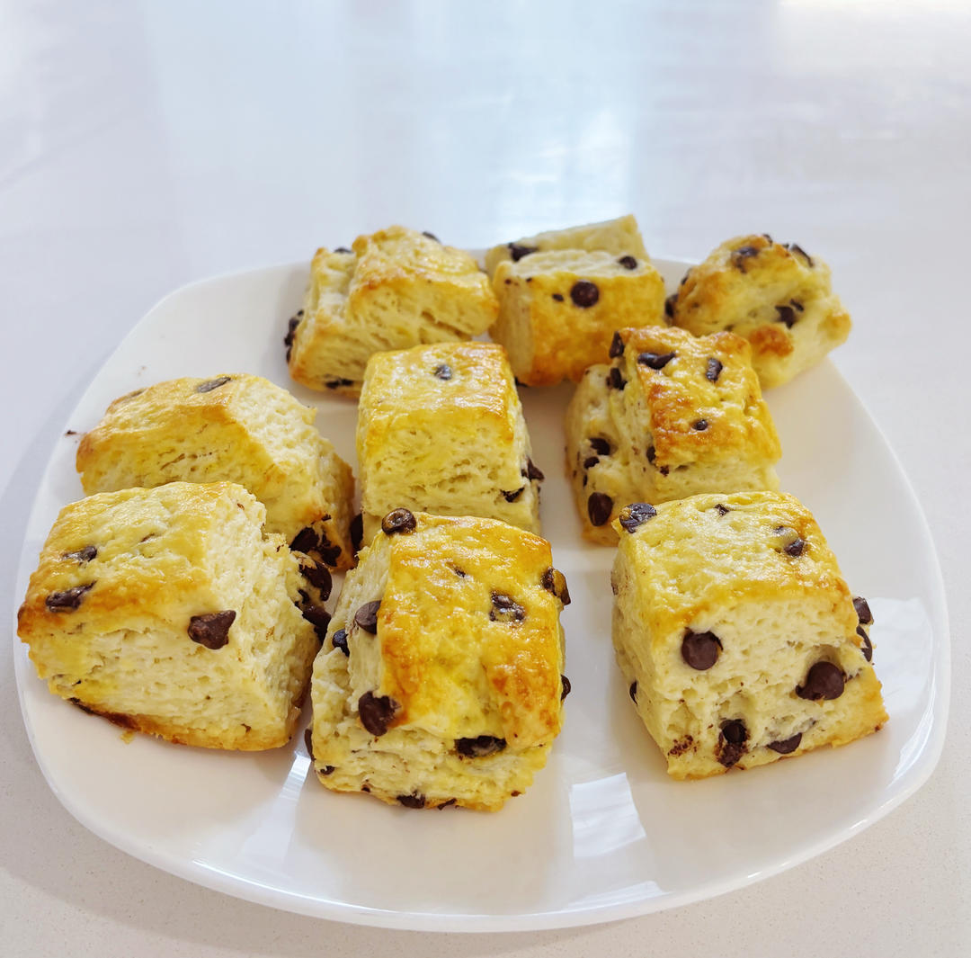 蓬松司康、酥脆司康