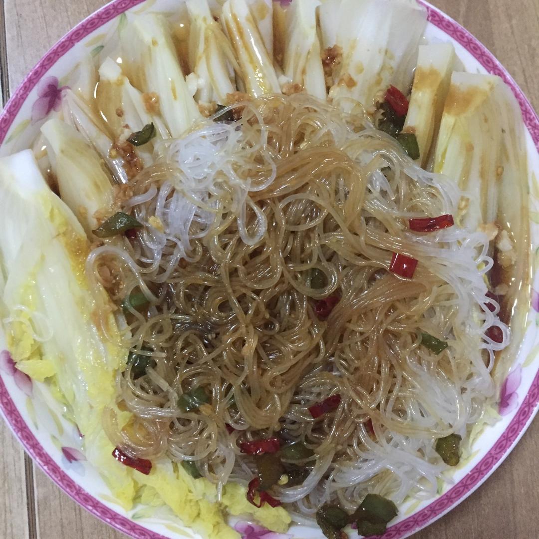 蒜蓉粉丝娃娃菜