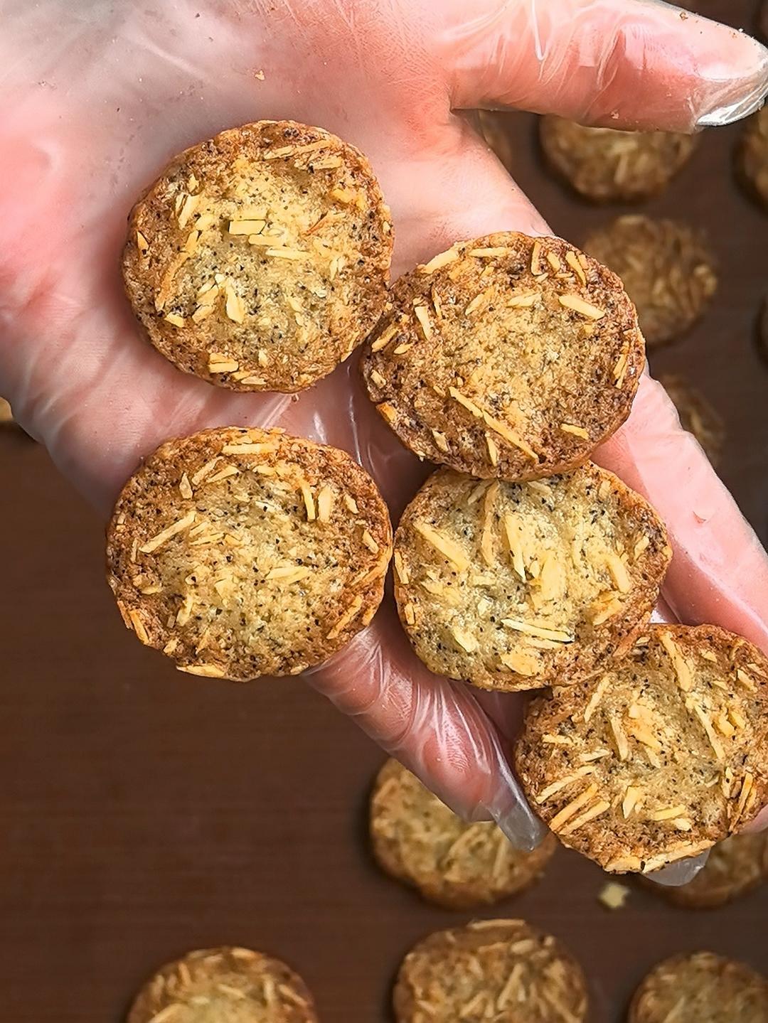 伯爵红茶杏仁片饼干