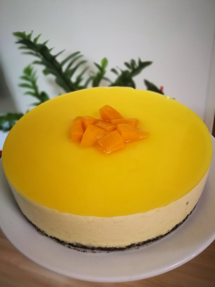 芒果慕斯蛋糕8寸