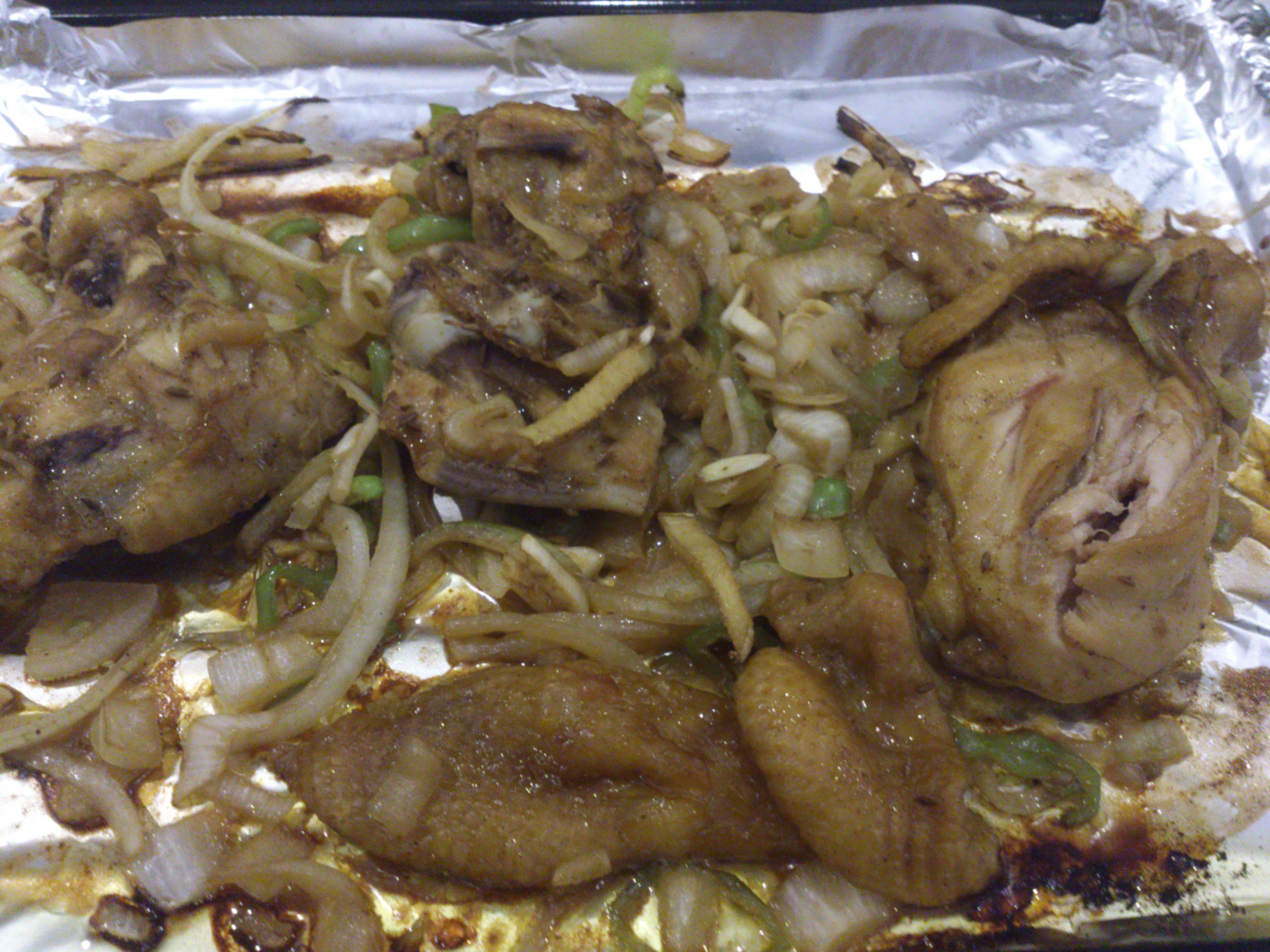 烤箱版烤鸡腿
