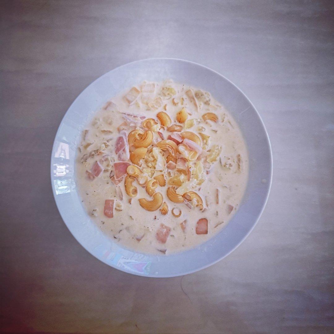 超简易培根土豆浓汤