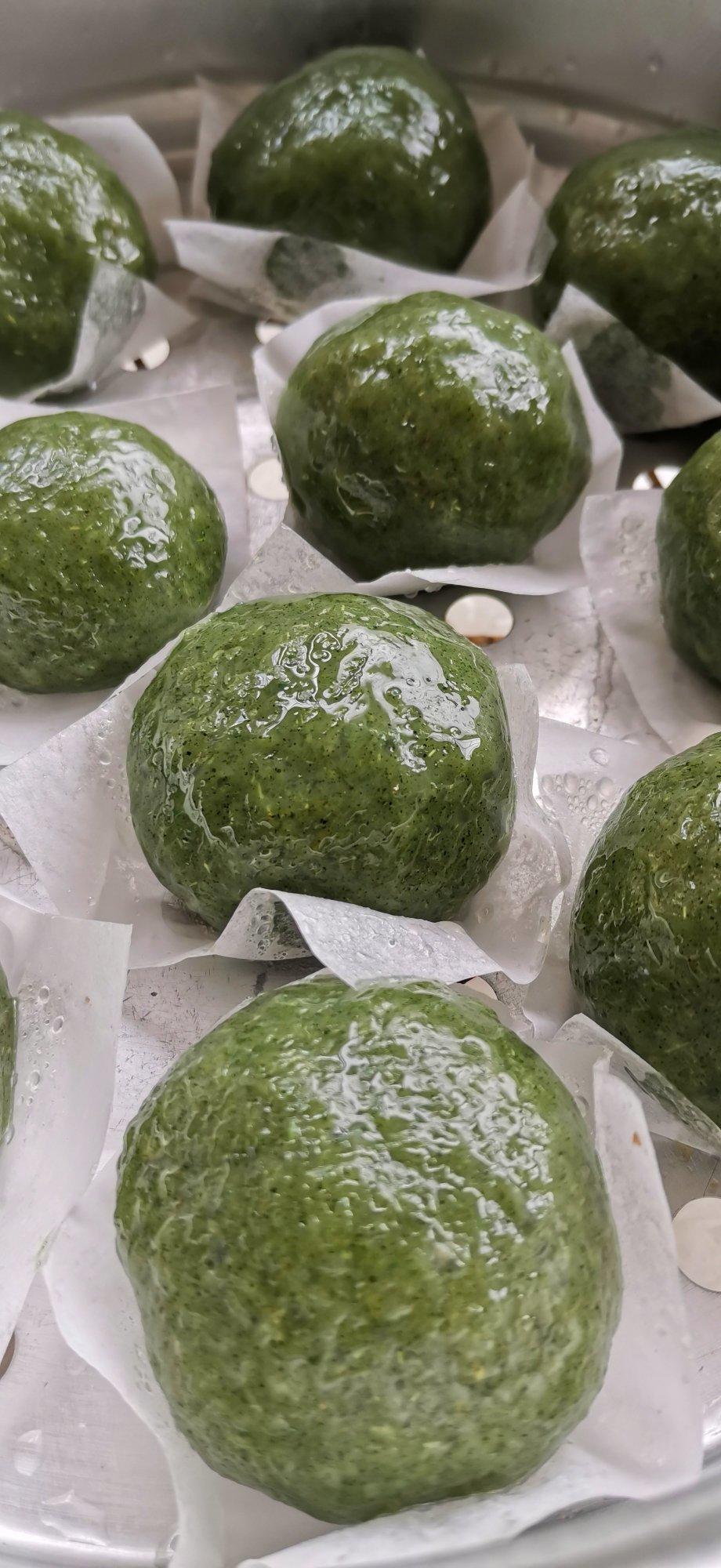 艾草粉版艾青团（出锅不塌，隔天不硬）