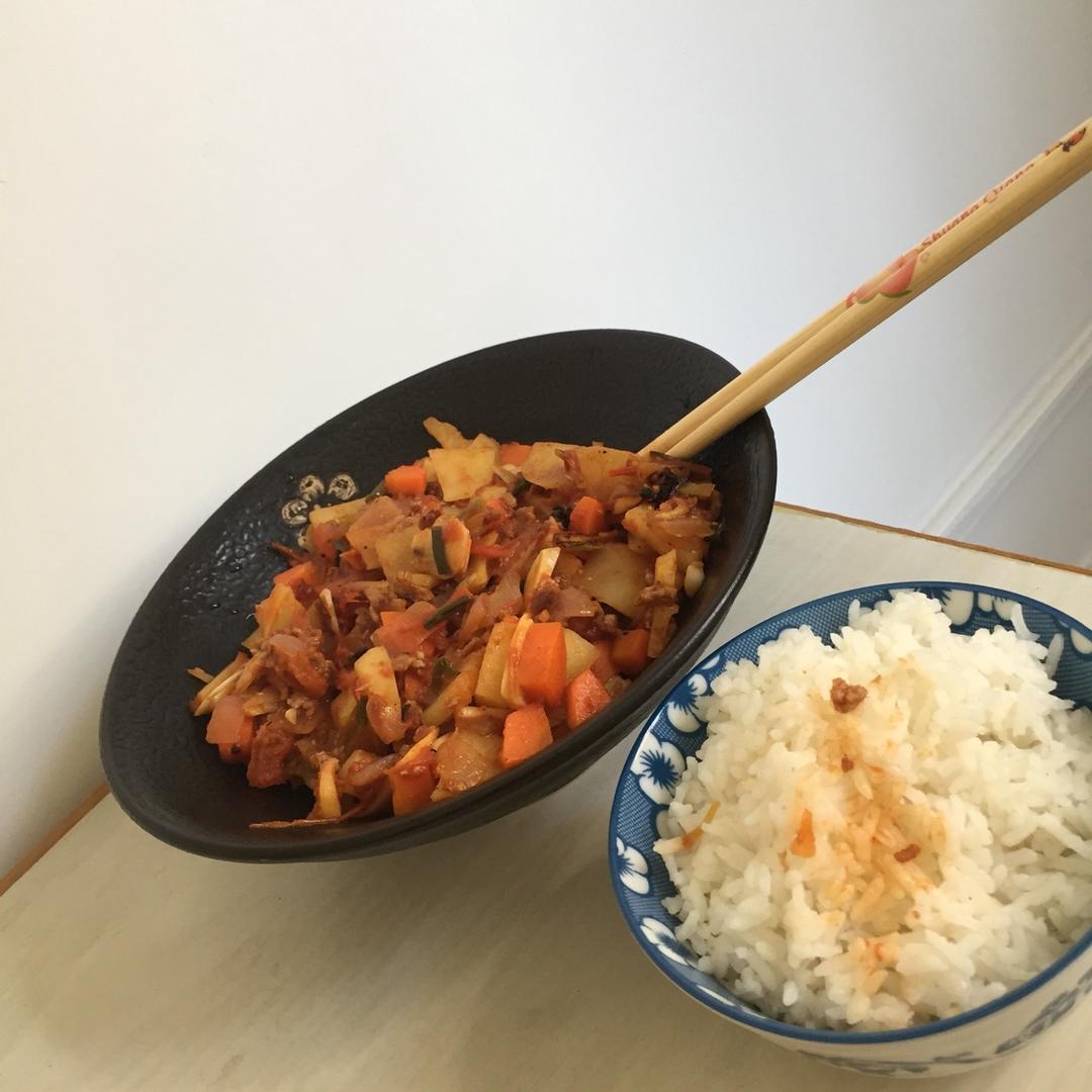 土豆炖牛肉