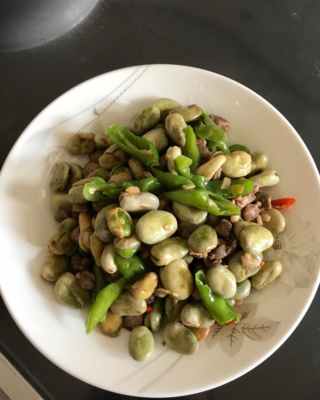 hxh_whu做的炒胡豆