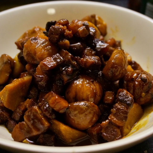 板栗烧肉