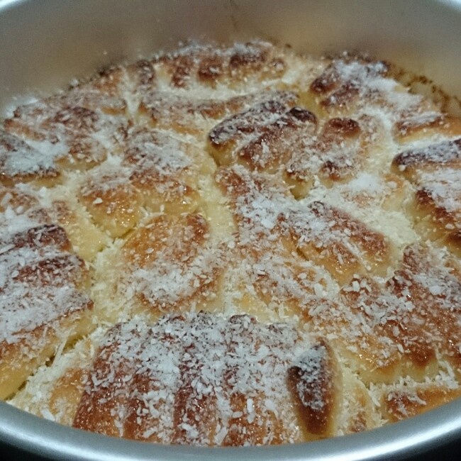 日式香浓炼乳面包