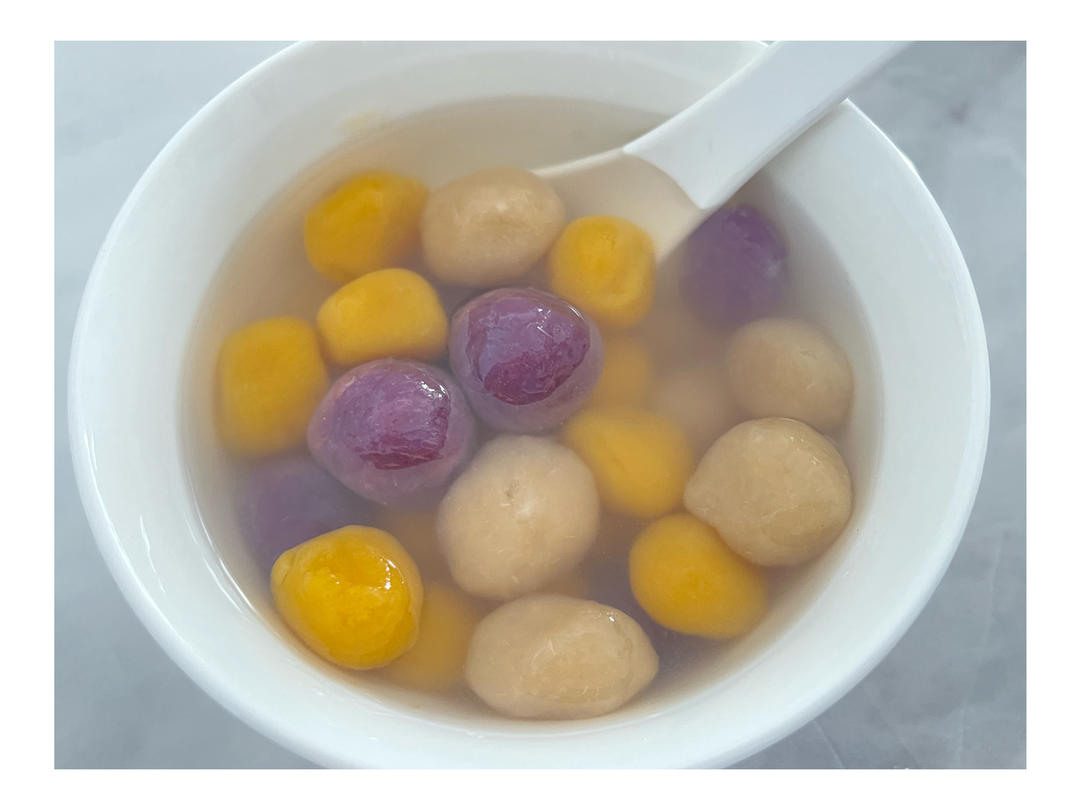 做芋圆记住这3点‼️一次成功‼️果蔬颜色任意搭配