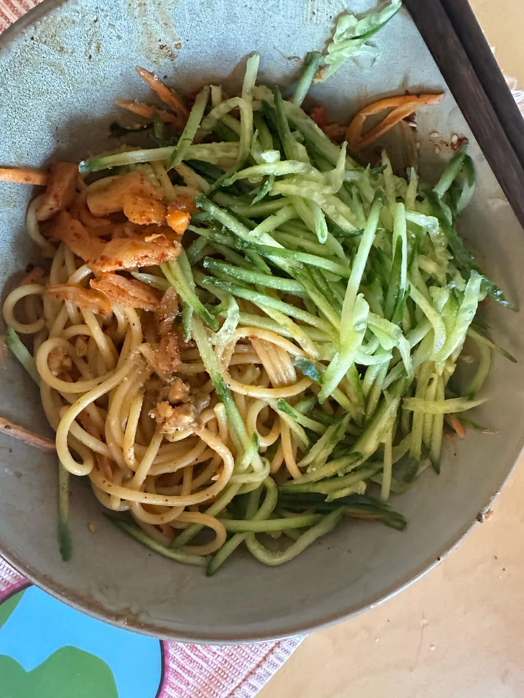 超简单超快手的热干面（小白也可以学会哦）