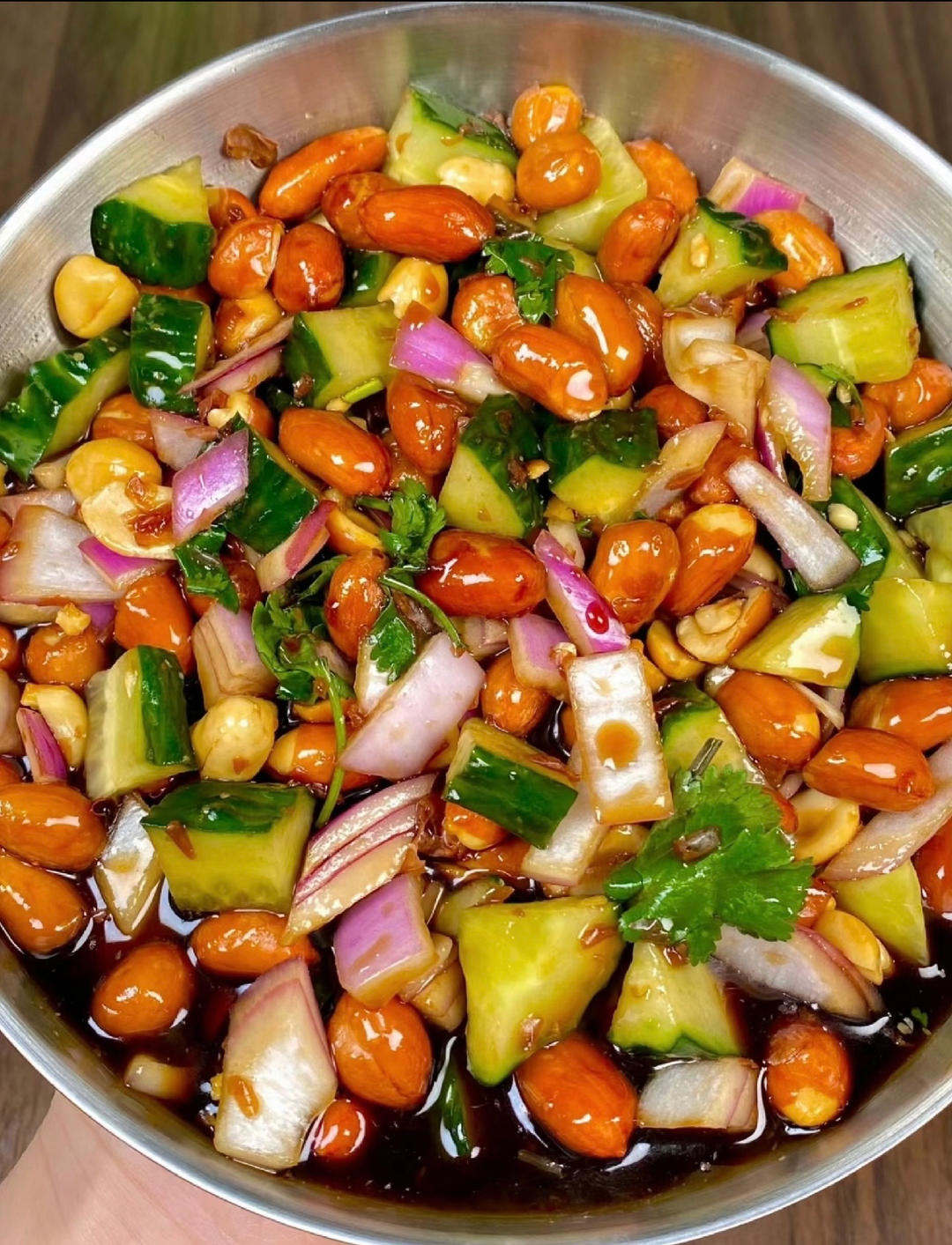 老醋花生的做法