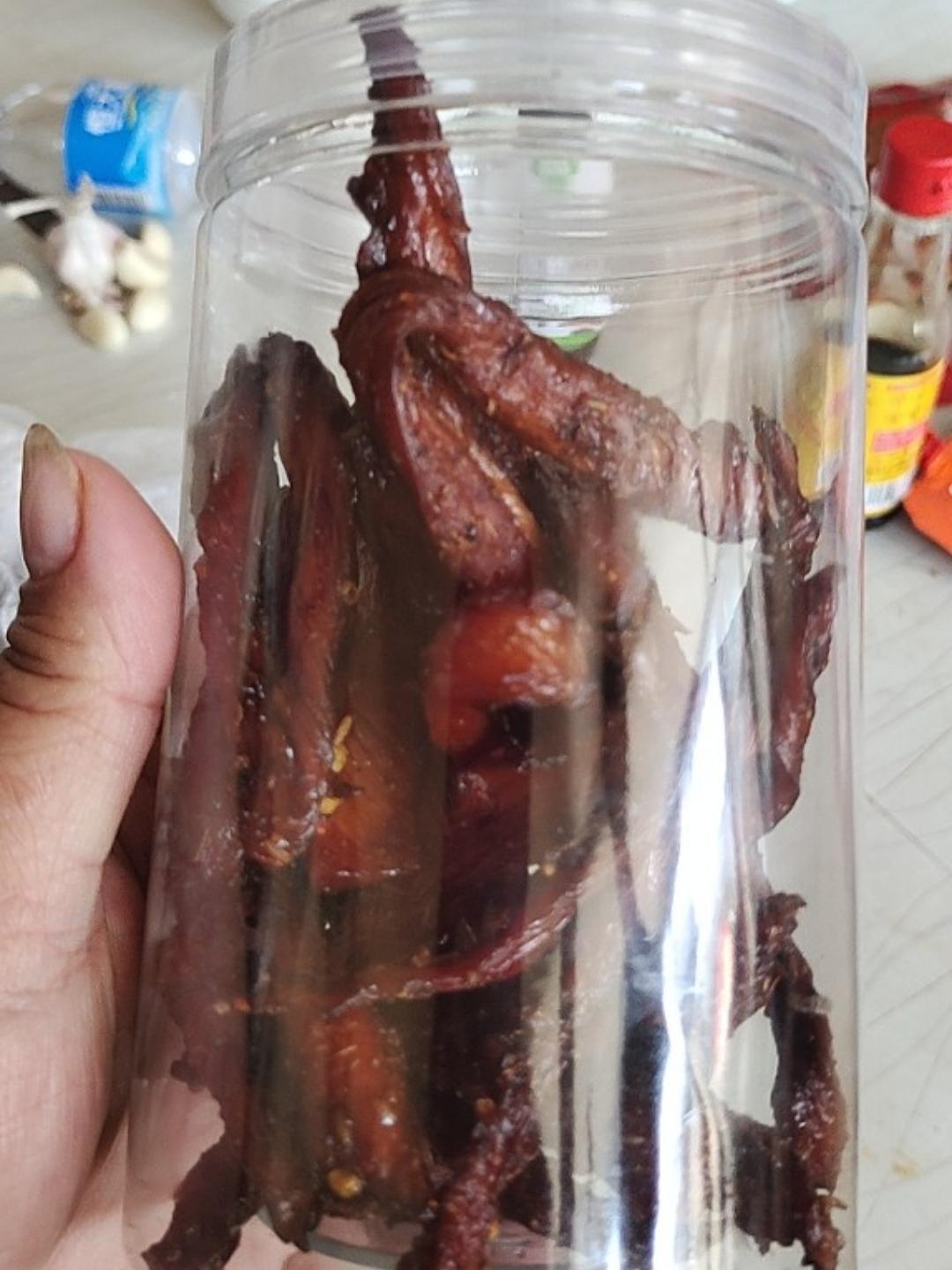 ㊙️五香麻辣鸡胸肉干💯有嚼劲超好吃‼️