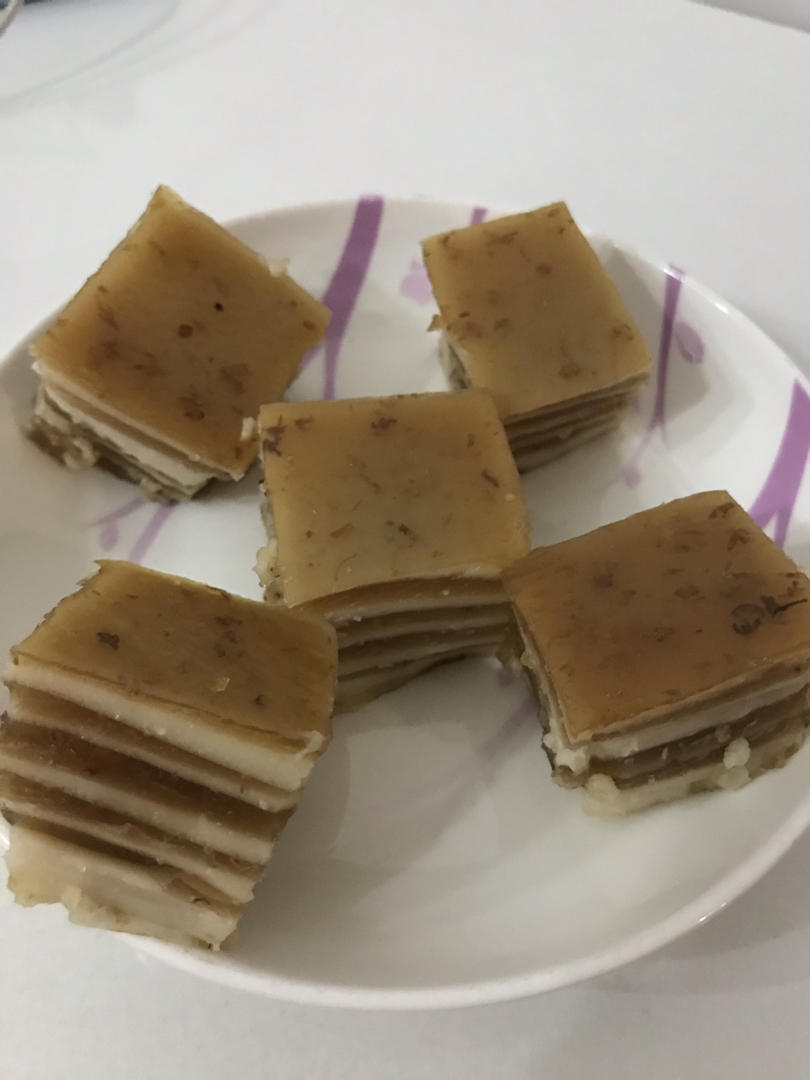 桂花千层马蹄糕