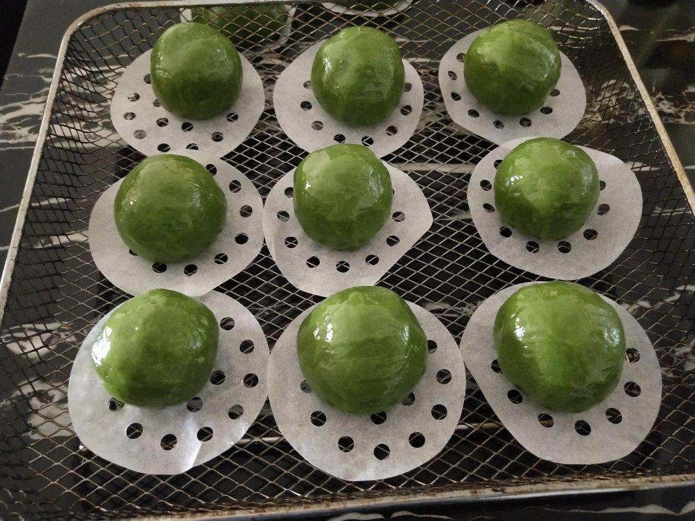 可甜可咸的麦青汁—网红青团