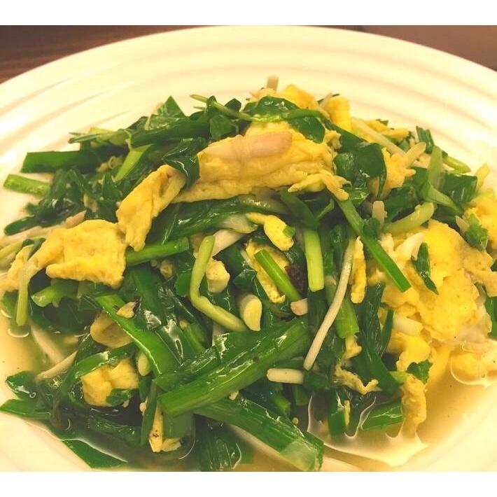 快手韭菜炒鸡蛋