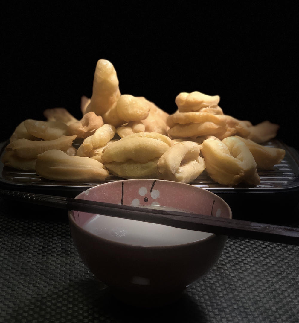 奶香油条