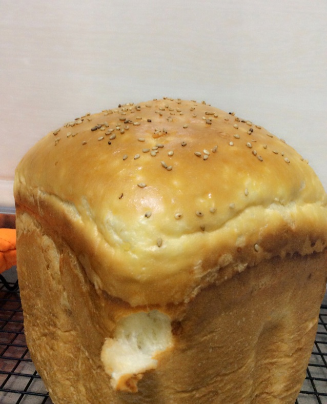 Q弹香软的米饭吐司～松下面包机版