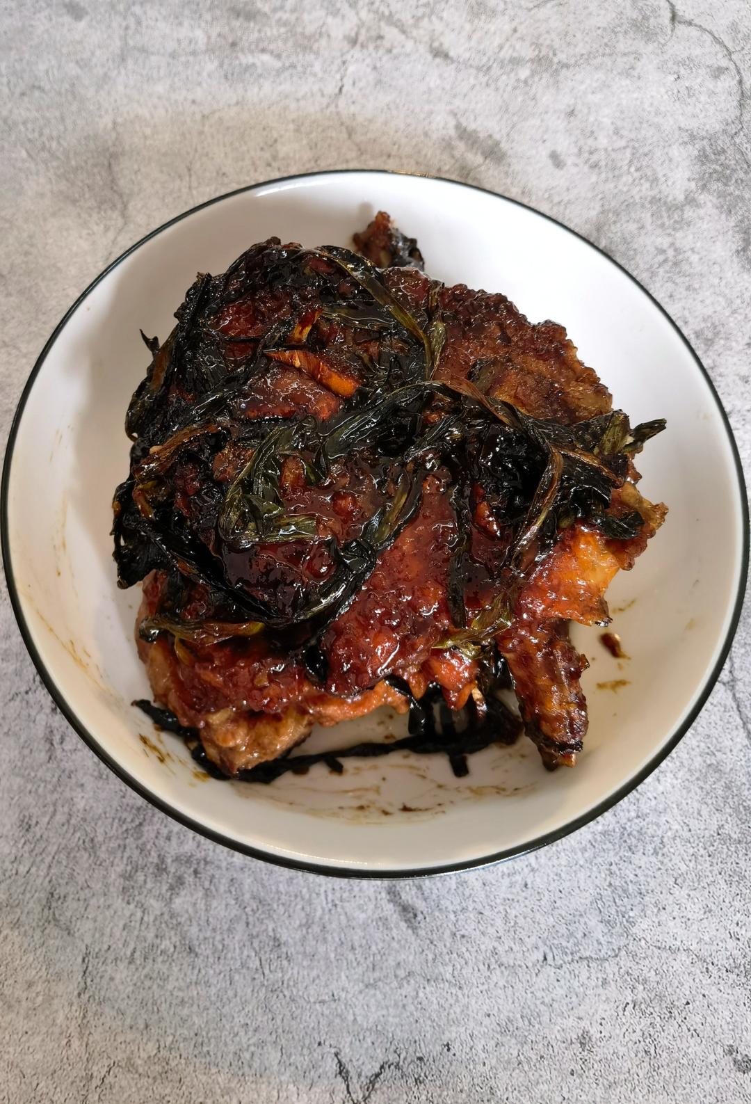 超嫩超香的葱烤大排