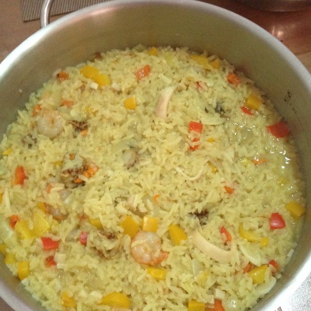 意大利海鲜烩饭