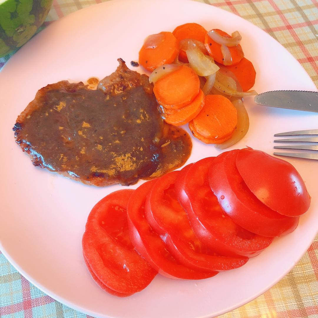 橄榄油煎牛排