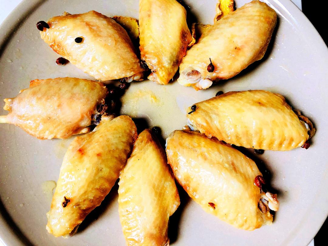 微波盐焗鸡翅（自留方）的做法