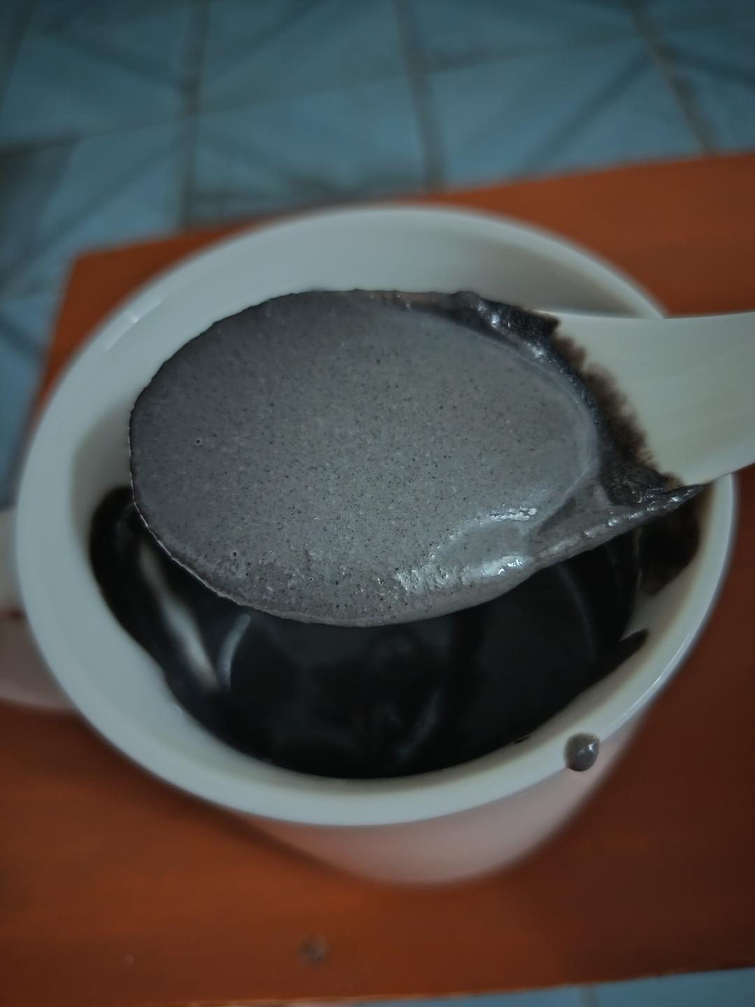 自制香浓黑芝麻糊《超简易破壁机.豆浆机版，懒人版》