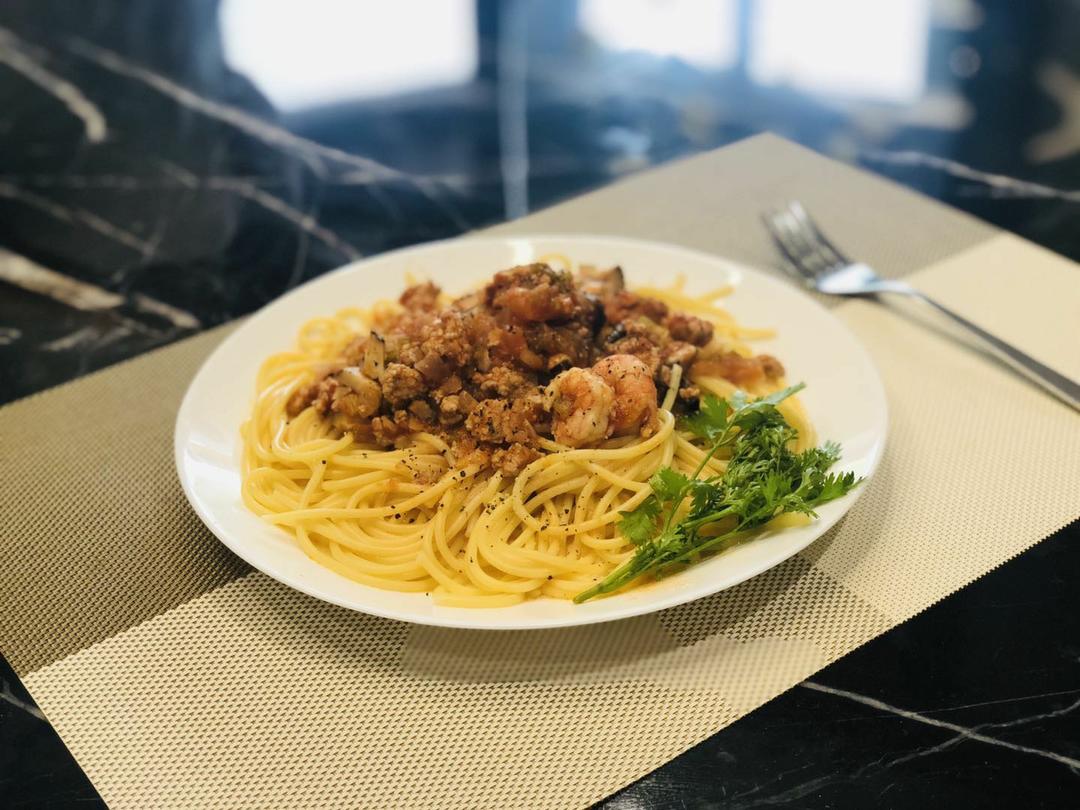 番茄肉酱意大利面-家常版