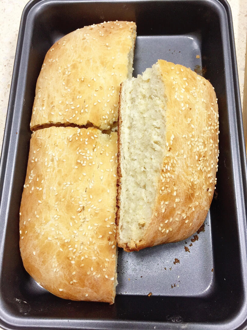 简易发面葱油饼（烤箱版）