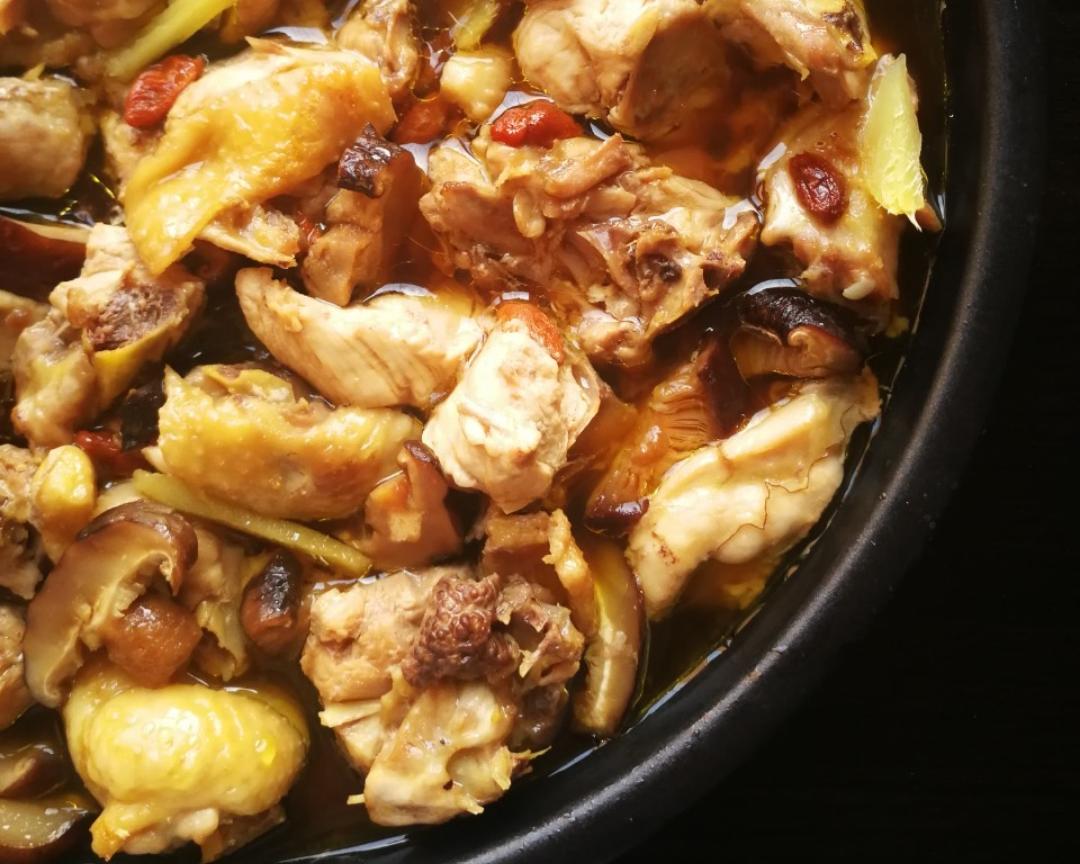 香菇蒸鸡的做法