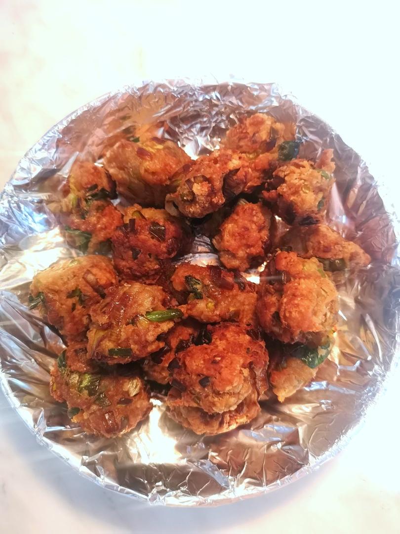 香炸萝卜丸子（外皮酥脆）