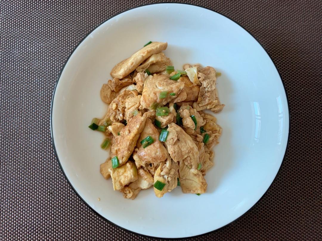 蚝油嫩豆腐