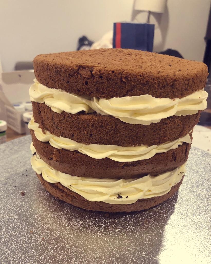 基础戚风蛋糕【承重好、可做奶油蛋糕内胚】