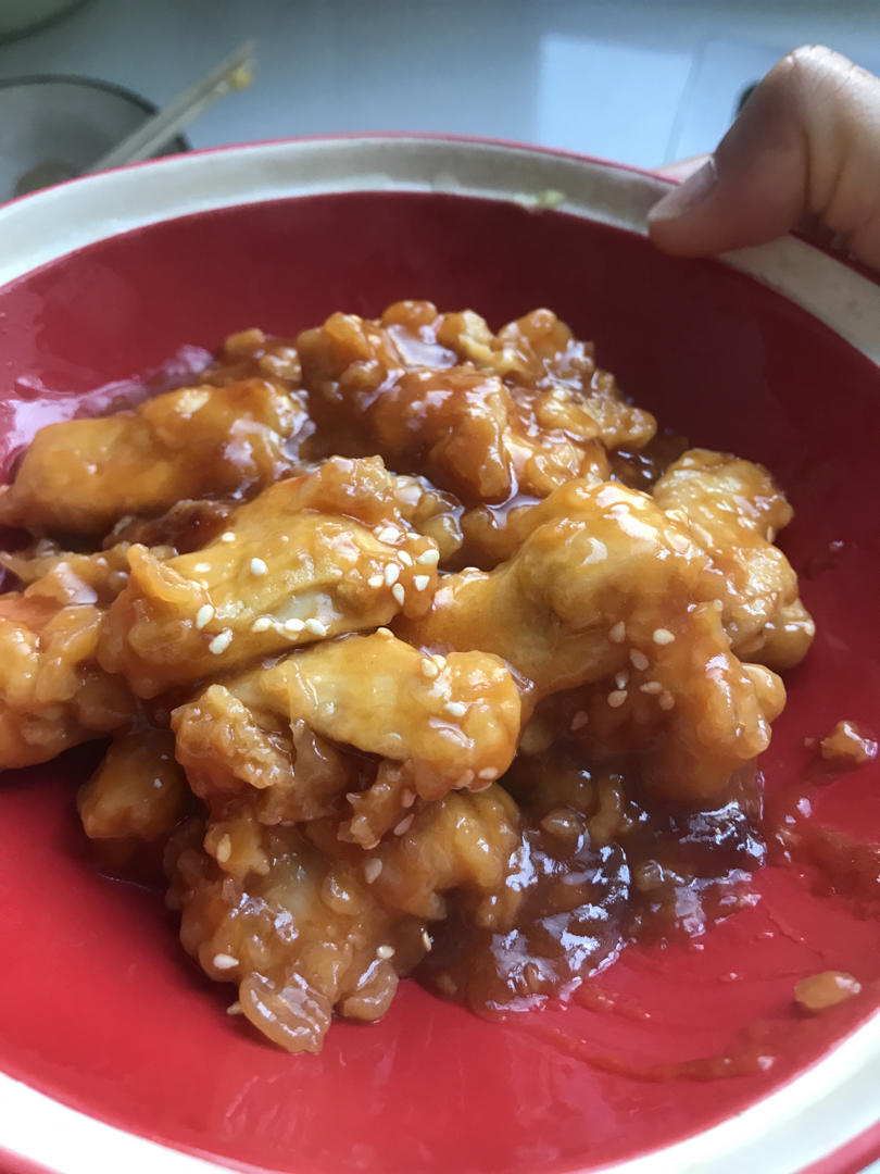㊙️大人孩子都喜欢吃的糖醋鸡肉，酸甜好吃‼️