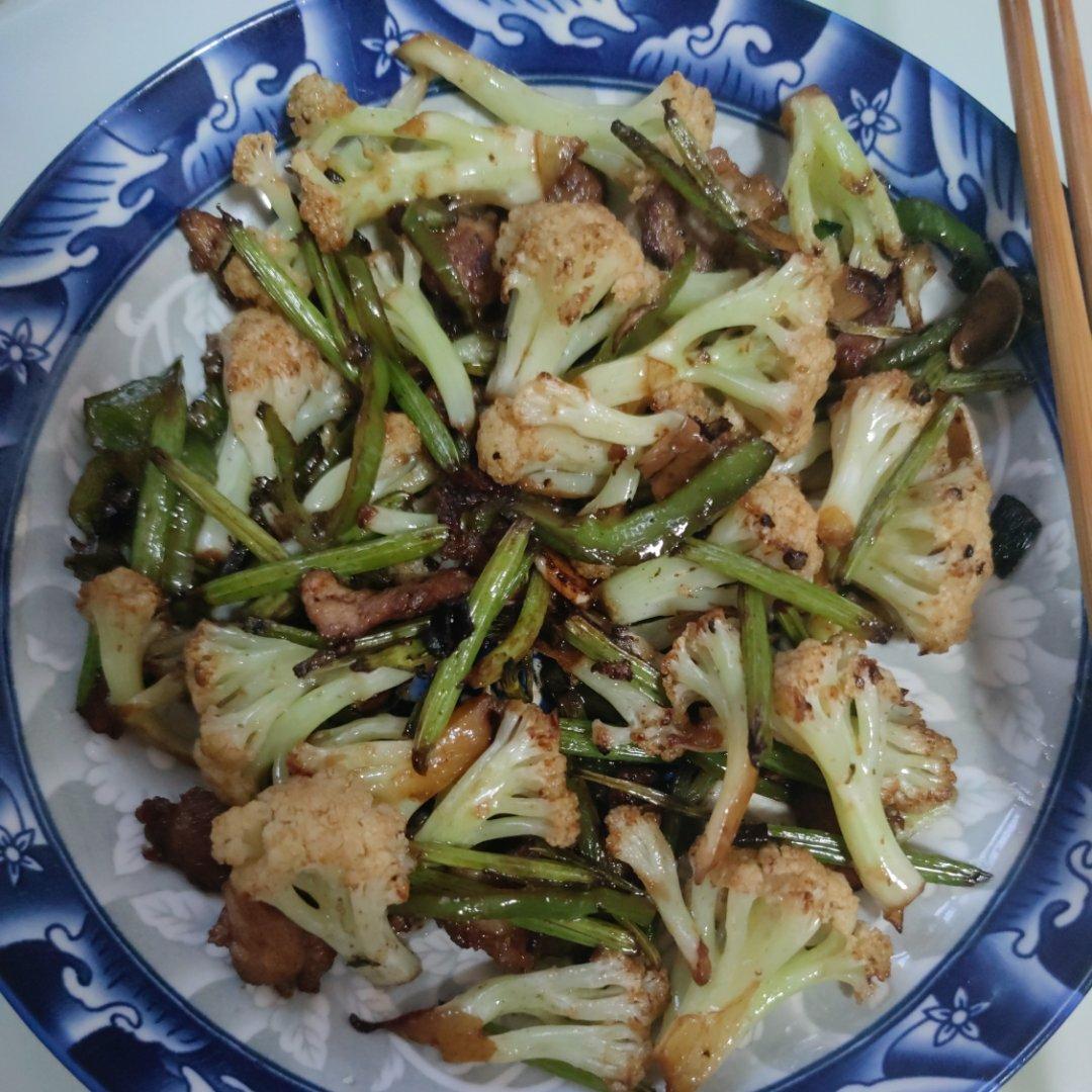 和饭店一个味道的干锅花菜