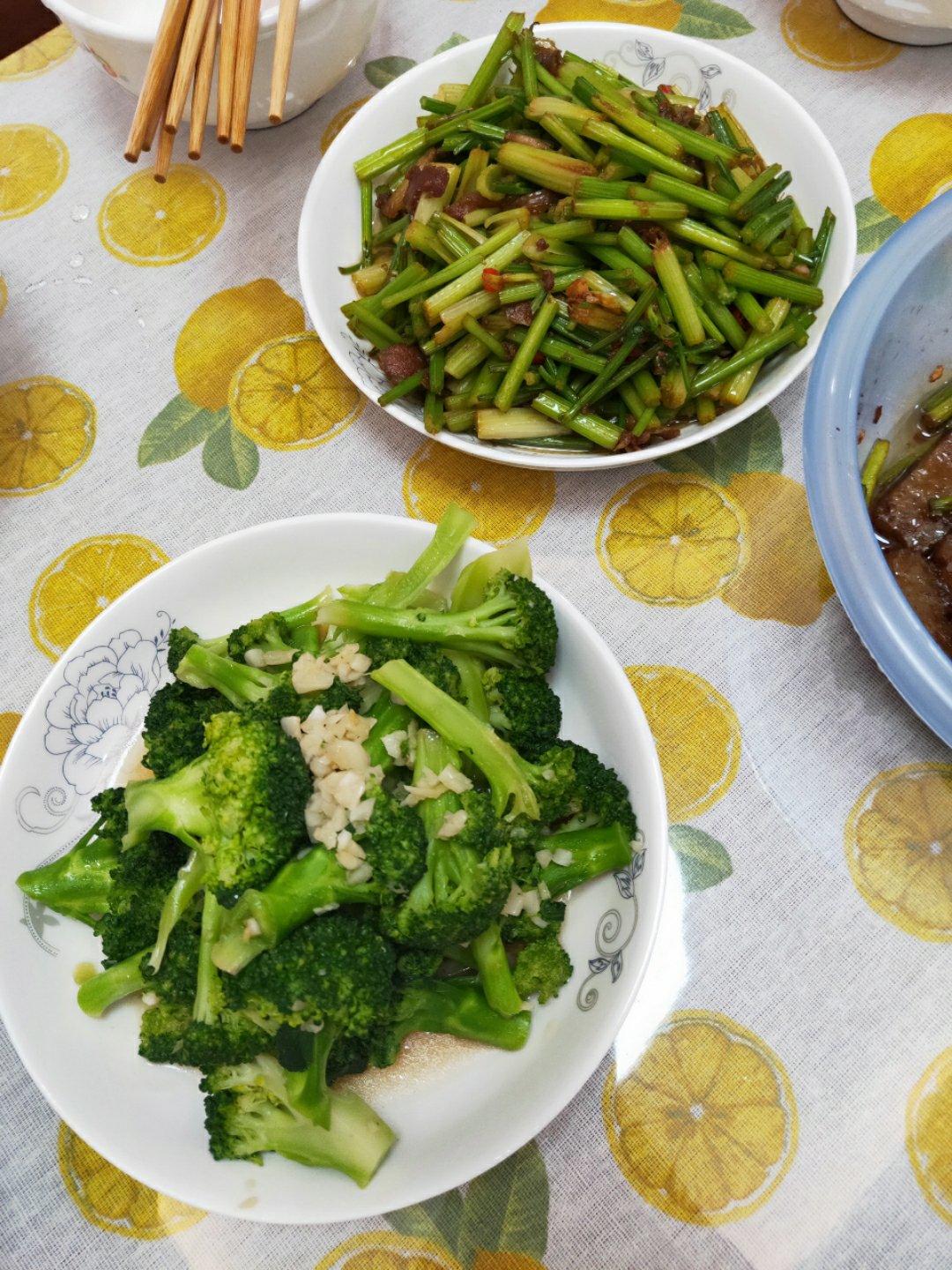 蚝油蒜蓉西兰花