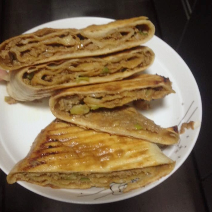 千层肉饼
