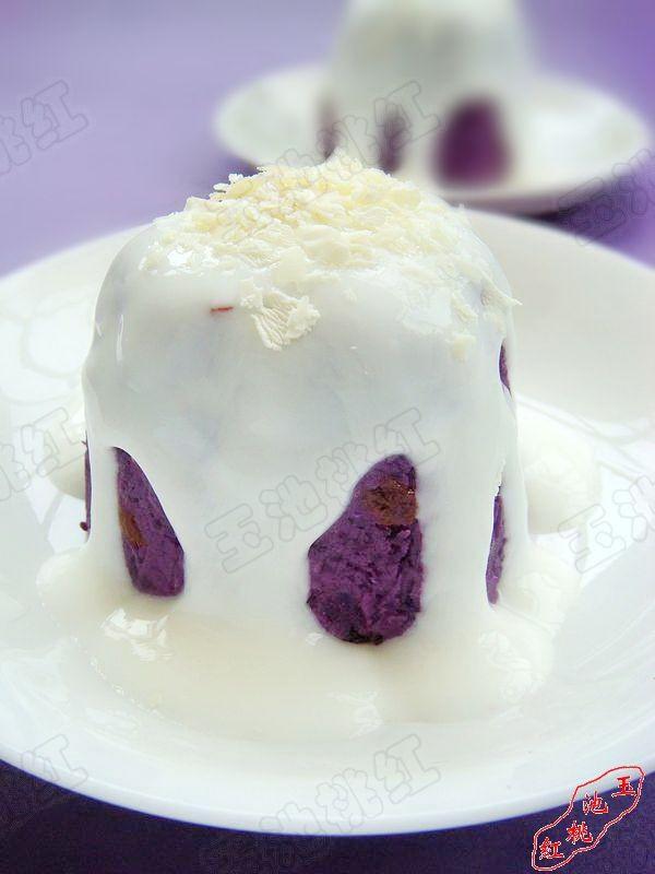 酸奶紫薯泥的做法